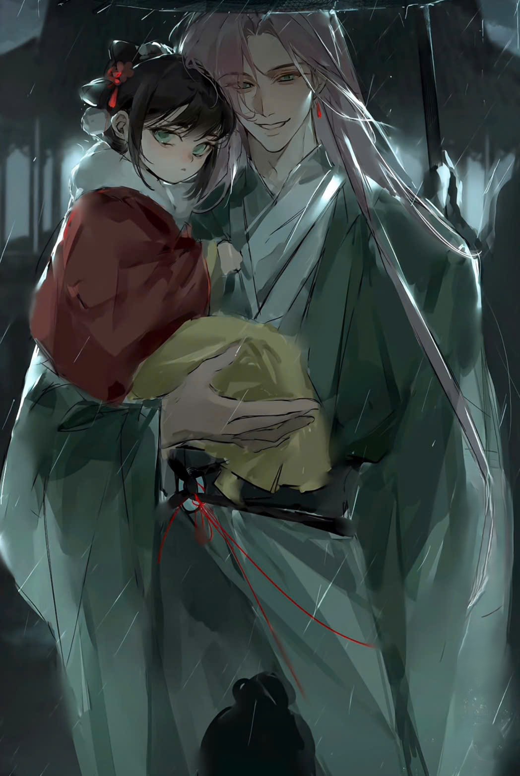 Sau khi nhặt một đứa con gái về nhà, Thượng thần như ta bỗng chốc trở thành "ông bố bỉm sữa"