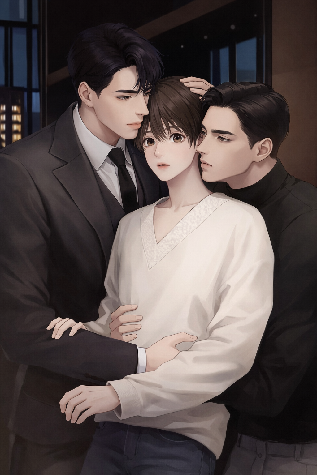 Mắc chứng khát da thịt, tôi bị anh em sinh đôi dính lấy